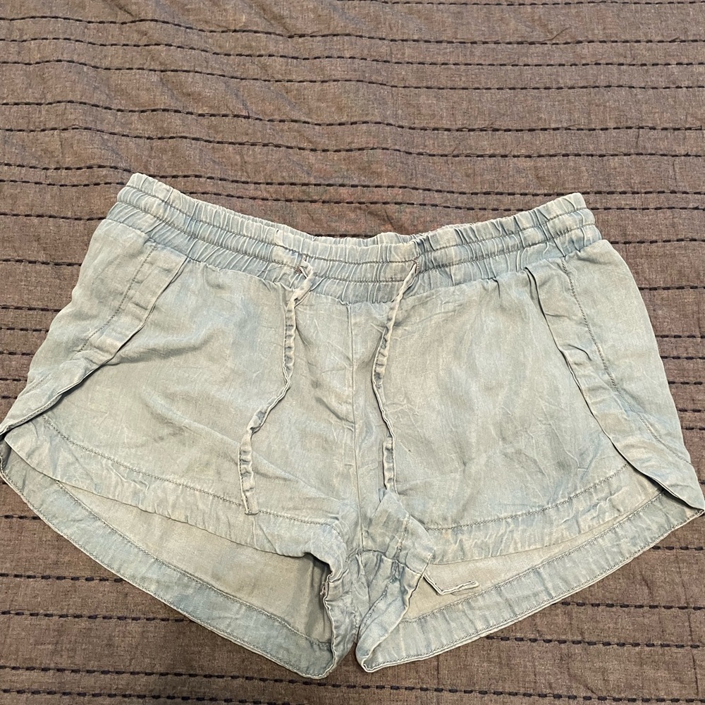 Light Wash Shorts